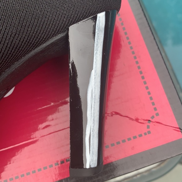 New Circus Sam Edelman Black and White Sock boots - Picture 5 of 12